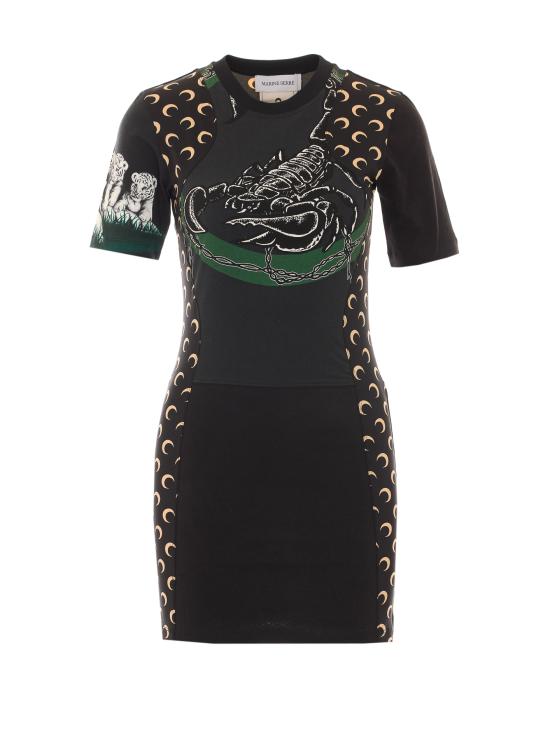 26SS 마린세르 미디 원피스 WDR484AS UJER0003BK87 Black