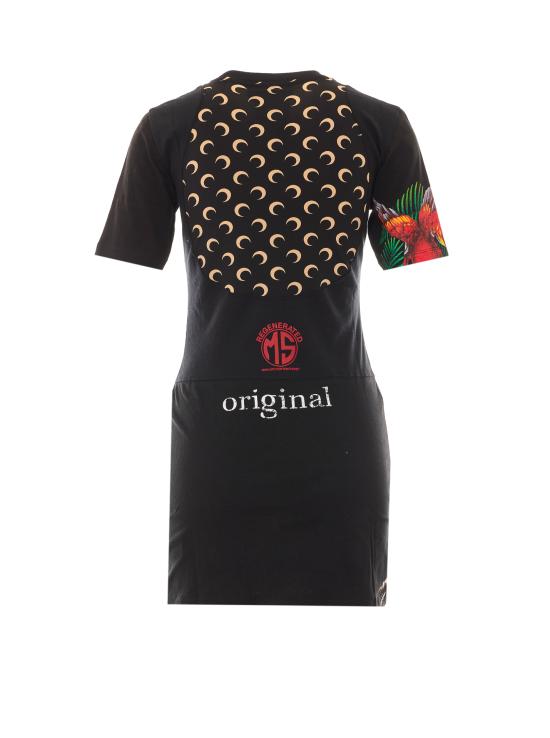 26SS 마린세르 미디 원피스 WDR484AM UJER0003BK87 Black - MARINE SERRE