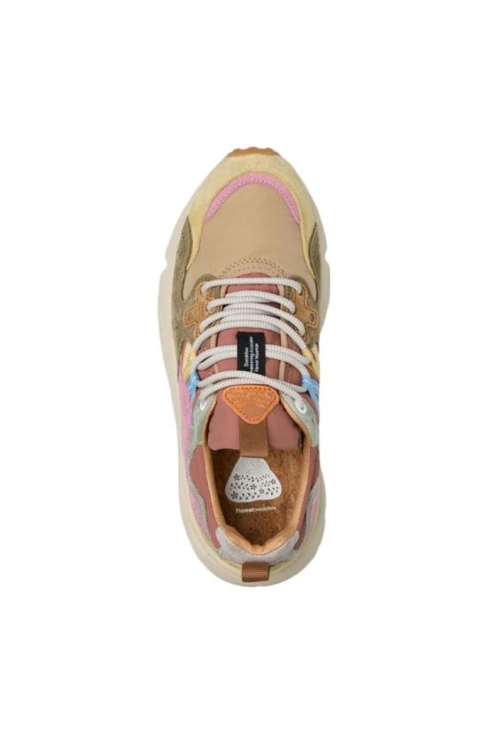 26SS 플라워 마운틴 스니커즈 0012017817 01 1E93 CREAM MILITARY PINK Multicolor - FLOWER MOUNTAIN