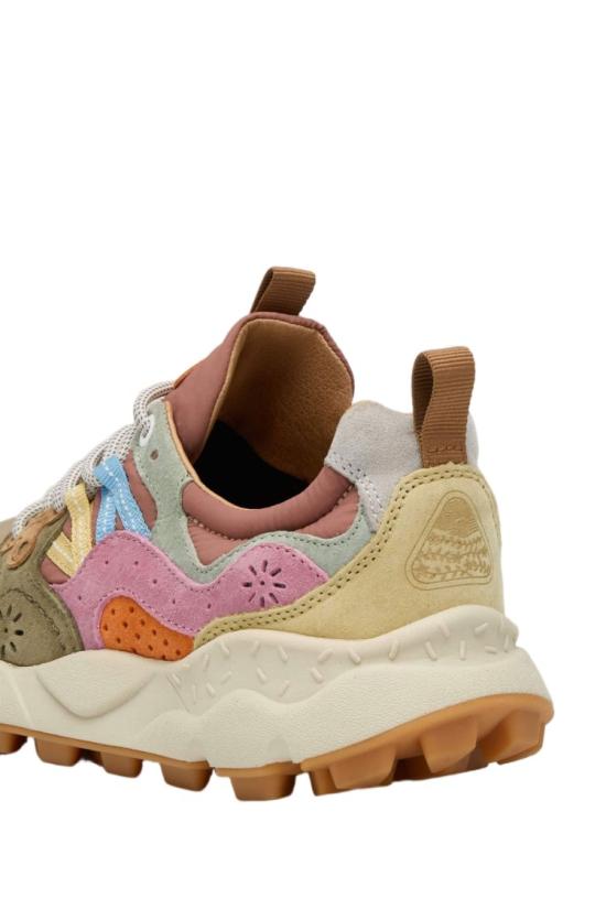 26SS 플라워 마운틴 스니커즈 0012017817 01 1E93 CREAM MILITARY PINK Multicolor - FLOWER MOUNTAIN