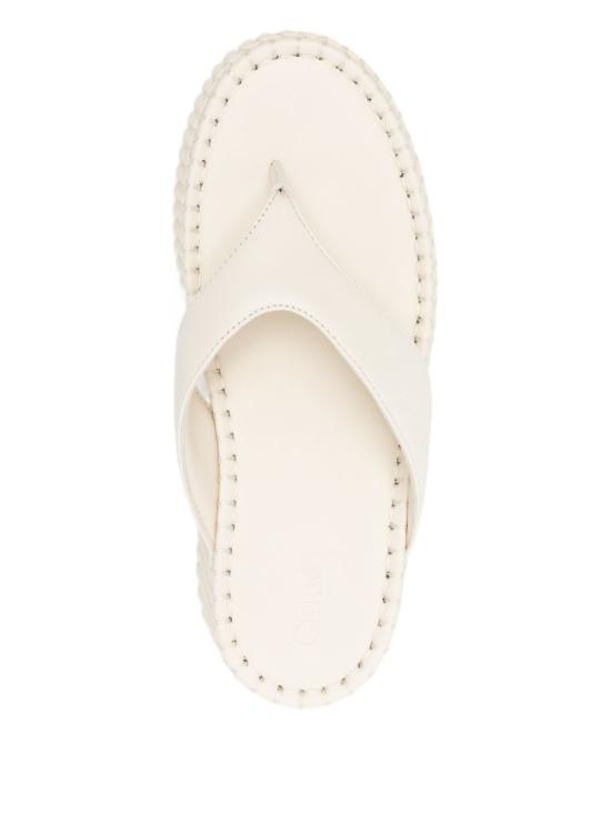 26SS 끌로에 샌들 CHC25A10XSN 122 Bianco - CHLOE