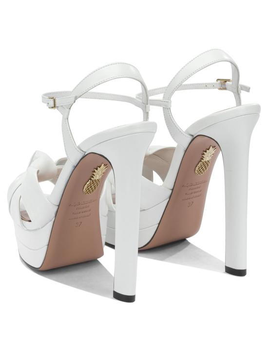 26SS 아쿠아주라 샌들 NINHIGB0NAPOPW White - AQUAZZURA