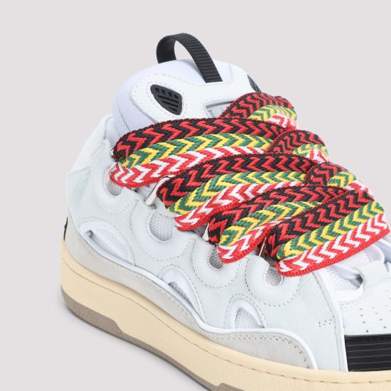 26SS 랑방 스니커즈 FUSKDK12DRA3P26 00 WHITE - LANVIN