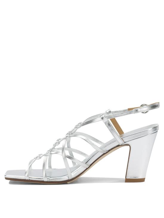 26SS 에이드 샌들 ACACIALAMINATED NAPPA LEATHERSILVER Silver - AEYDE