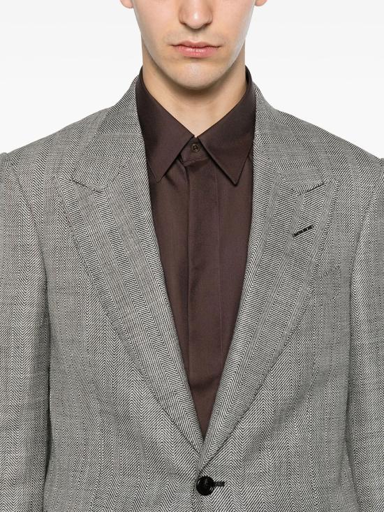 26SS 톰포드 수트 자켓 JDSG02 WSS59 NWA BLACK WHITE - TOMFORD