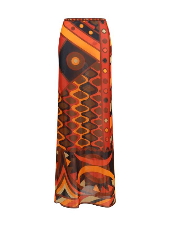 26SS 푸찌 스커트 6HJW016H849 017 ORANGE