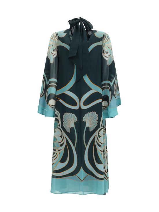 26SS 라 더블제이 원피스 DRE0788SIL028BTU01 GR03 BLUE - LA DOUBLEJ