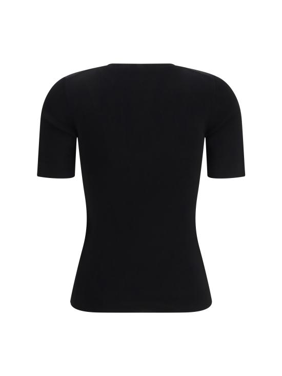 26SS 케이트 반팔 티셔츠 18215429 200 BLACK - KHAITE