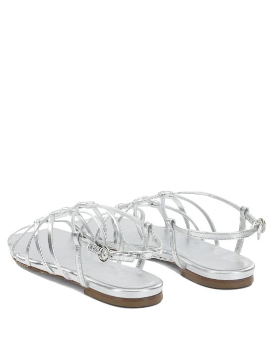 26SS 에이드 샌들 ANISALAMINATEDNAPPALEATHERSILVER - AEYDE