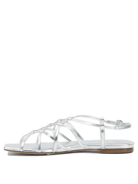 26SS 에이드 샌들 ANISALAMINATEDNAPPALEATHERSILVER - AEYDE