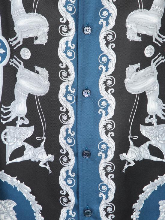 26SS 베르사체 셔츠 1003926 1A16096 5BE50 Black - VERSACE