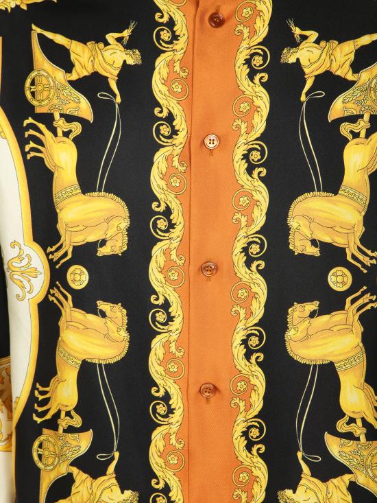 26SS 베르사체 셔츠 1019438 1A16096 5BE40 Black - VERSACE