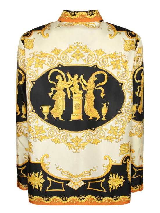 26SS 베르사체 셔츠 1019438 1A16096 5BE40 Black - VERSACE