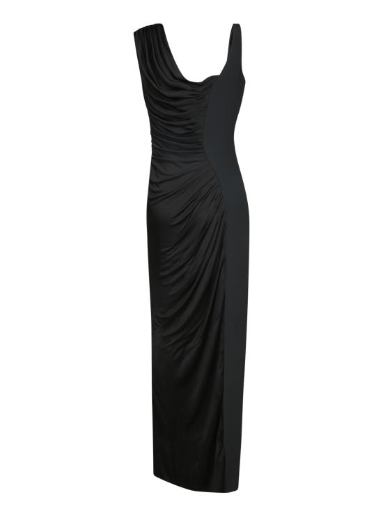 26SS 베르사체 원피스 1014127 1A00572 1B000 Black - VERSACE