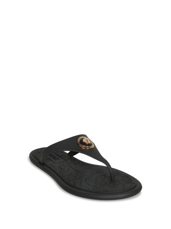 26SS 베르사체 샌들 1016248 1A10983 1B00V Black - VERSACE