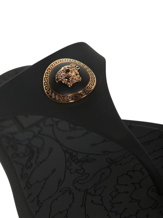 26SS 베르사체 샌들 1016248 1A10983 1B00V Black - VERSACE