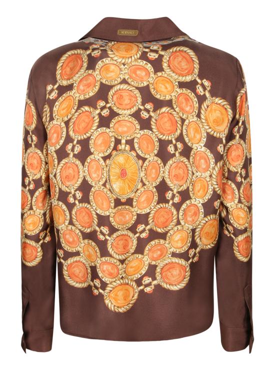 26SS 베르사체 블라우스 1024231 1A17952 5N940 Beige - VERSACE