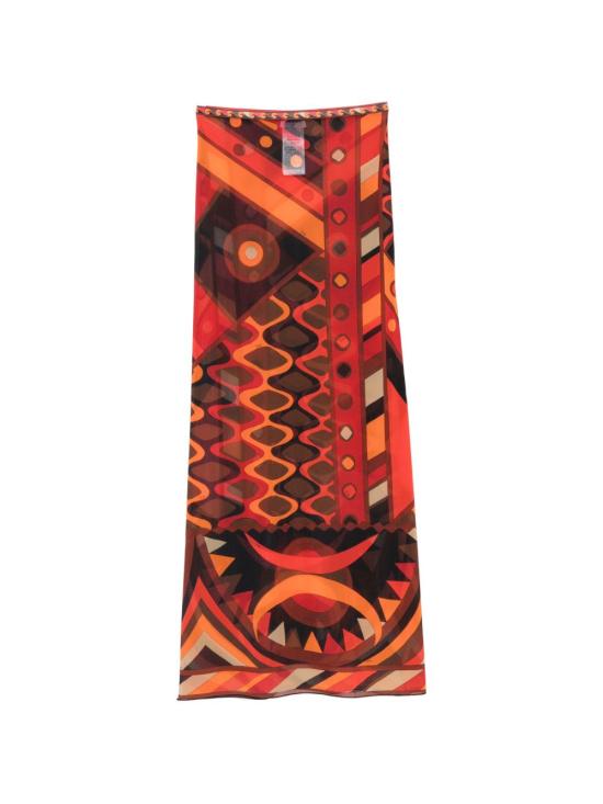 26SS 푸찌 미디 스커트 6HJW01 6H849017 Arancio