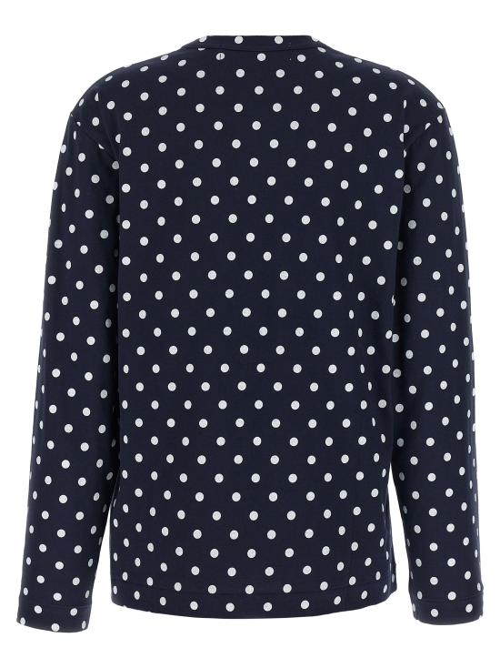 26SS 꼼데가르송 긴팔 티셔츠 AXT1662 Blue - COMME DES GARCONS