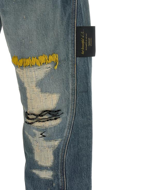 26SS 언더커버 데님 팬츠 UC1F45031INDIGO Blue - UNDERCOVER