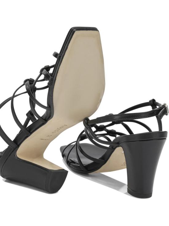 26SS 에이드 샌들 ACACIANAPPA LEATHERBLACK Black - AEYDE