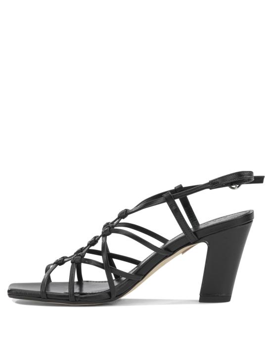 26SS 에이드 샌들 ACACIANAPPA LEATHERBLACK Black - AEYDE