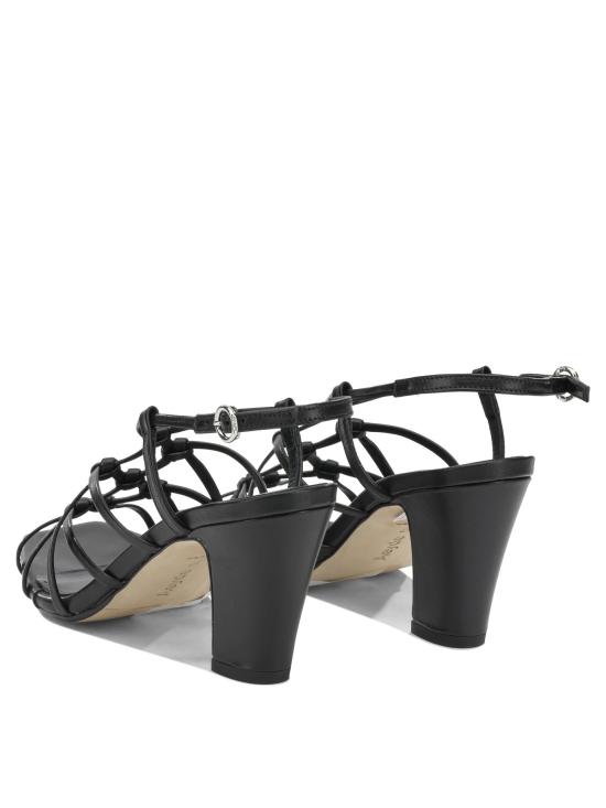 26SS 에이드 샌들 ACACIANAPPA LEATHERBLACK Black - AEYDE