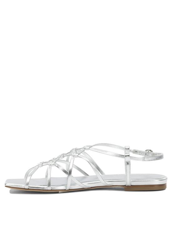 26FW 에이드 샌들 ANISALAMINATED NAPPA LEATHERSILVER - AEYDE