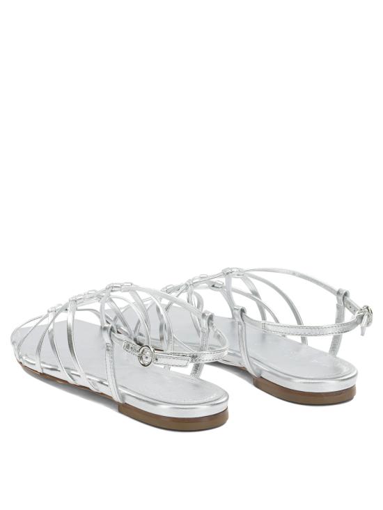 26FW 에이드 샌들 ANISALAMINATED NAPPA LEATHERSILVER - AEYDE