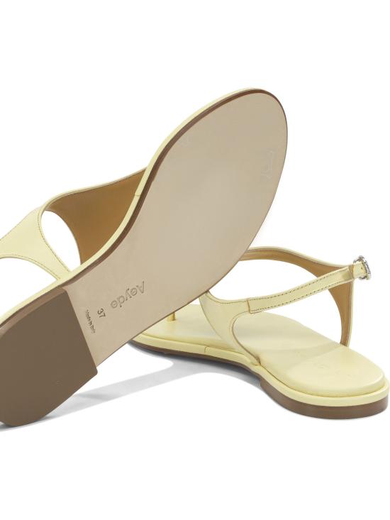 26SS 에이드 샌들 RAINENAPPA LEATHERLEMON Yellow - AEYDE