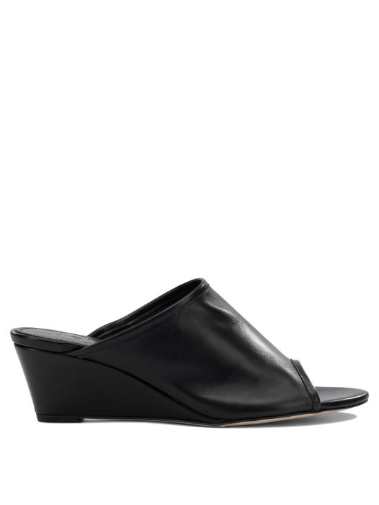 26SS 에이드 뮬/슬리퍼 SUZANNENAPPA LEATHERBLACK Black