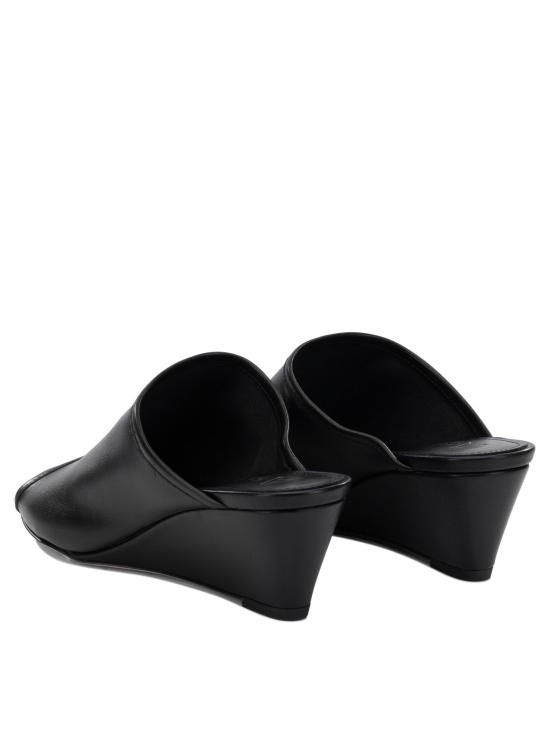 26SS 에이드 뮬/슬리퍼 SUZANNENAPPA LEATHERBLACK Black - AEYDE