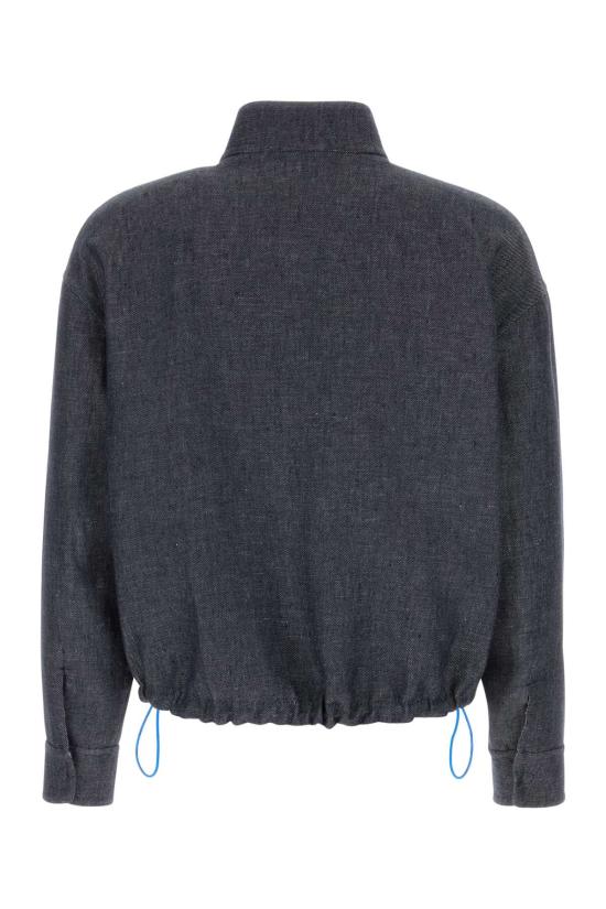 26SS 펜디 데님 패브릭 블루종 FW1433AYUD F0QG0 DARKBLU - FENDI
