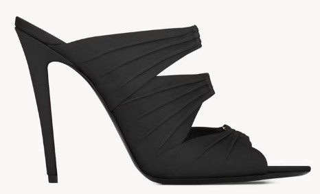 26SS 생로랑 샌들 859545AAF4G 1097 NERO CRYSTAL LIGHTB - SAINT LAURENT