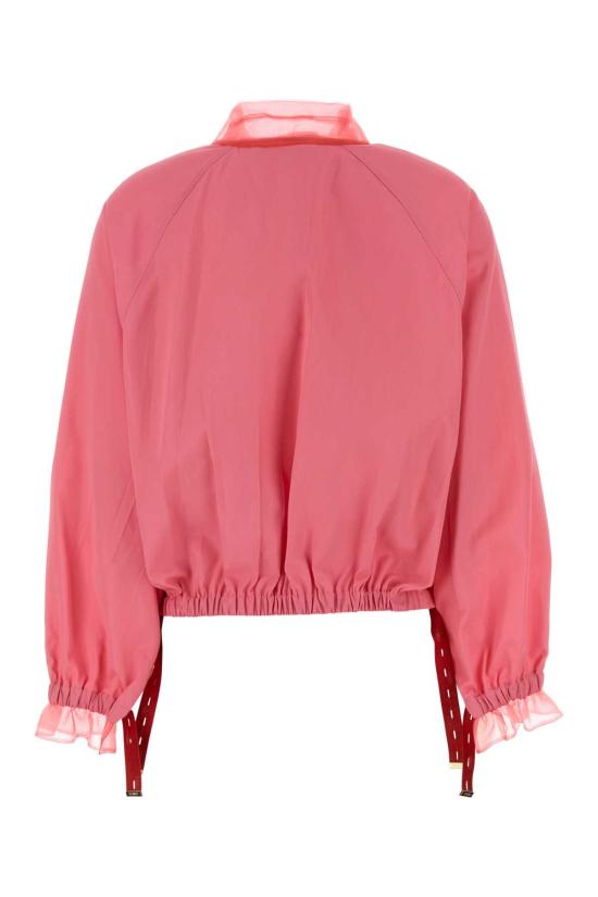 26SS 펜디 테크니컬 비스코스 보머 블루종 FJ7711AW9B F1W0E AZALEA26 - FENDI