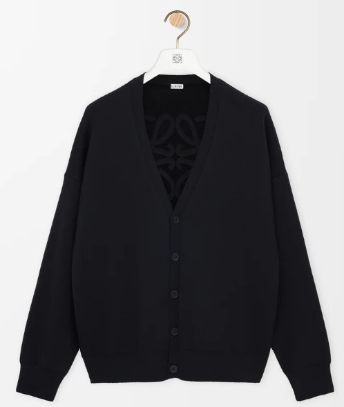 26SS 로에베 니트웨어 H526Y16KAP 1100 BLACK