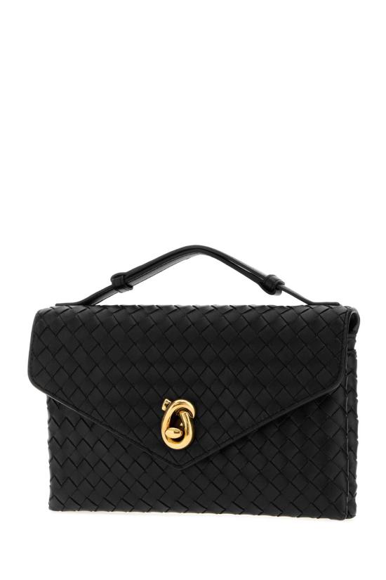 26SS 보테가베네타 노트 락 크로스바디백 817191V08Z0 1019 BLACK - BOTTEGA VENETA