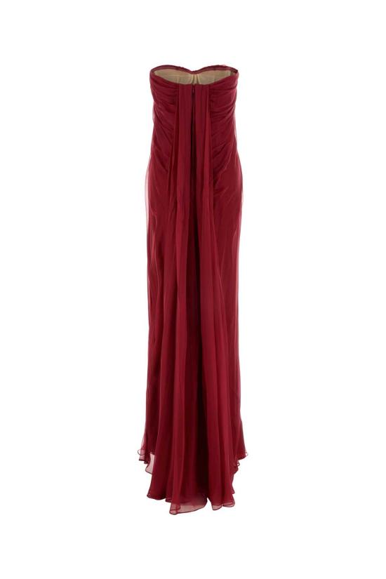 26SS 알렉산더 맥퀸 원피스 842937QBABX 6193 RASPBERRY - ALEXANDER MCQUEEN