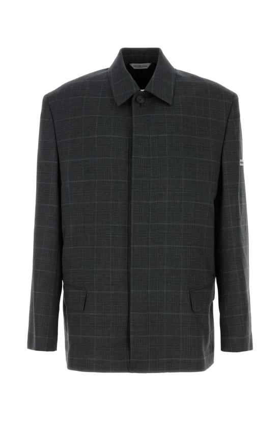 26SS 발렌시아가 자켓 866521TQT08 1441 DARKGREY