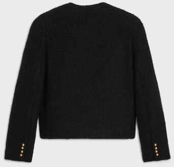 26SS 셀린느 자켓 2V18V764L 38NO BLACK - CELINE