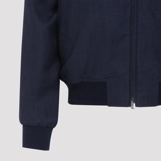 26SS 랄프로렌 퍼플라벨 봄버 자켓 790P11662001 NAVY - RALPH LAUREN PURPLE LABEL