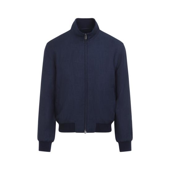 26SS 랄프로렌 퍼플라벨 봄버 자켓 790P11662001 NAVY - RALPH LAUREN PURPLE LABEL