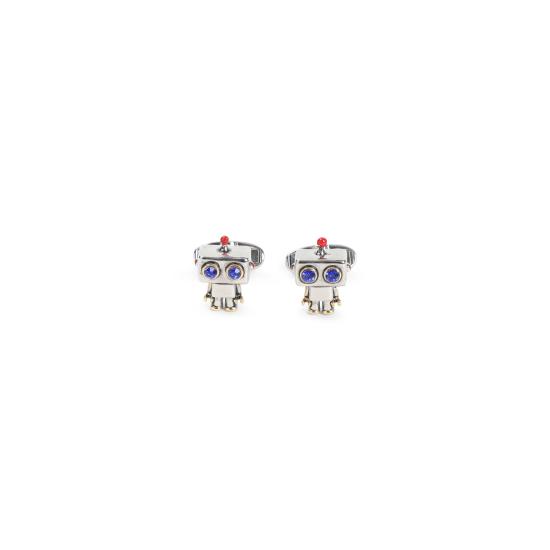 26FW 폴 스미스 커프스 링크/타이 홀더 M1ACUFF WROBOT 82 SILVER - PAUL SMITH