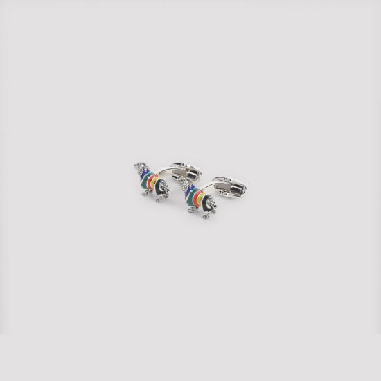 26FW 폴 스미스 커프스 링크/타이 홀더 M1ACUFF WDOG 96 ARTIST STRIPE - PAUL SMITH