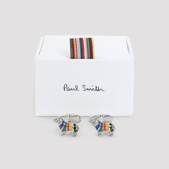 26FW 폴 스미스 커프스 링크/타이 홀더 M1ACUFF WDOG 96 ARTIST STRIPE - PAUL SMITH