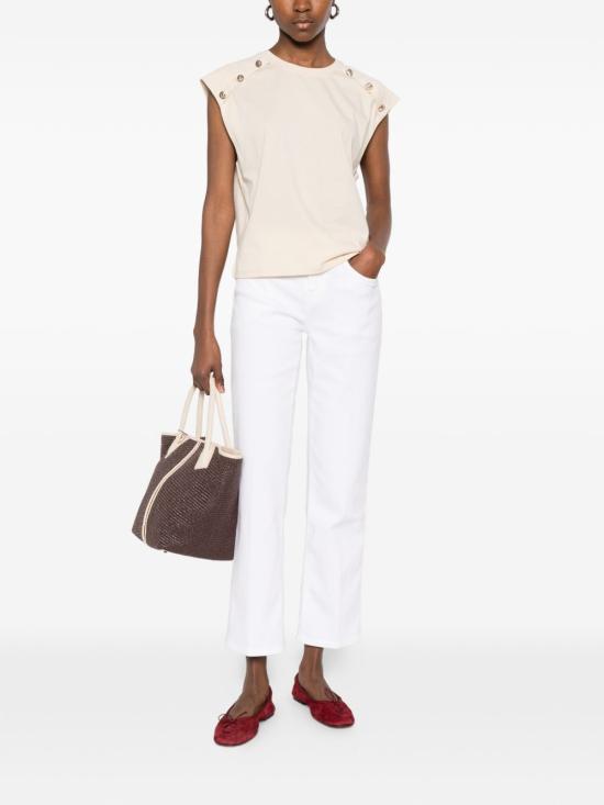 26SS 세븐포올맨카인드 데님 팬츠 7U023549 LLS Bianco - 7 FOR ALL MANKIND