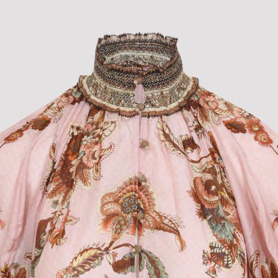 26FW 짐머만 롱 원피스 8255DSS261 MAUVE JACOBEAN - ZIMMERMANN