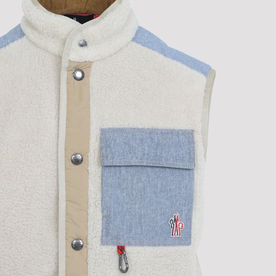 26SS 몽클레어 베스트 L10978G00006 89AGK 20N LIGHT BEIGE - MONCLER