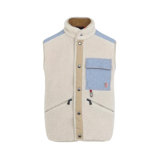 26SS 몽클레어 베스트 L10978G00006 89AGK 20N LIGHT BEIGE - MONCLER