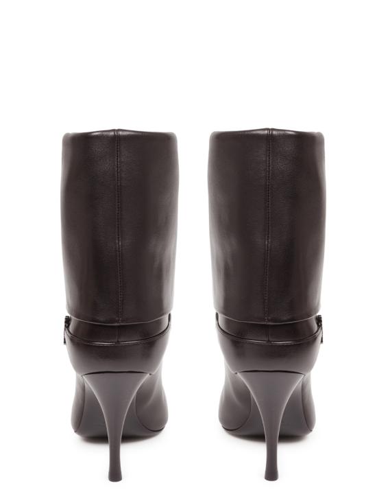 26FW 생로랑 니키 스무스 레더 부츠 801393 AADV22245 BROWN - SAINT LAURENT